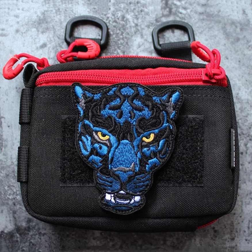 Parche táctico bordado tigre de la selva para mochila MOLLE - imagen 5