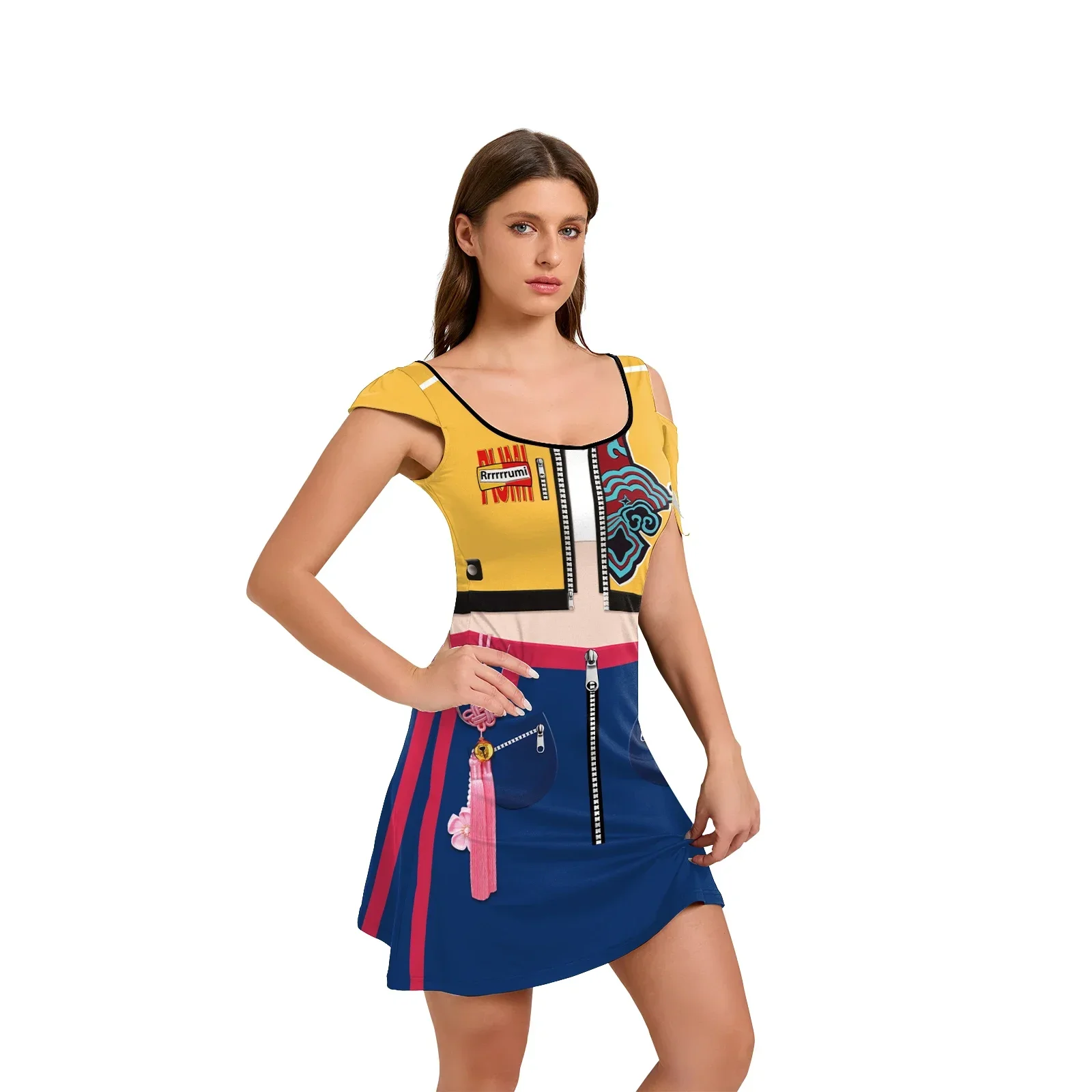 Anime KPop películas Demon Hunters disfraz de Halloween Cosplay Rumi Mira Zoey vestido carnaval fiesta de Navidad traje de mascarada mujeres