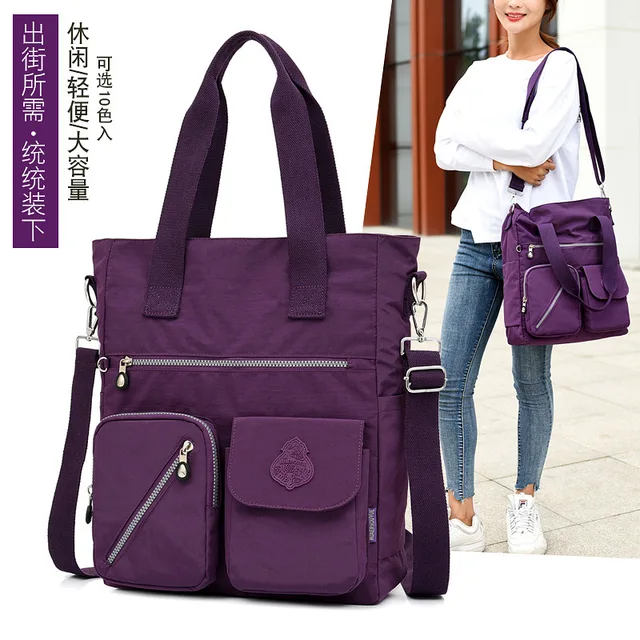 Top-uchwyt torba kurierska torebki damskie znane marki nylonowe duże torby na ramię plażowe torby typu crossbody Casual Tote torebka damska Sac bolsa