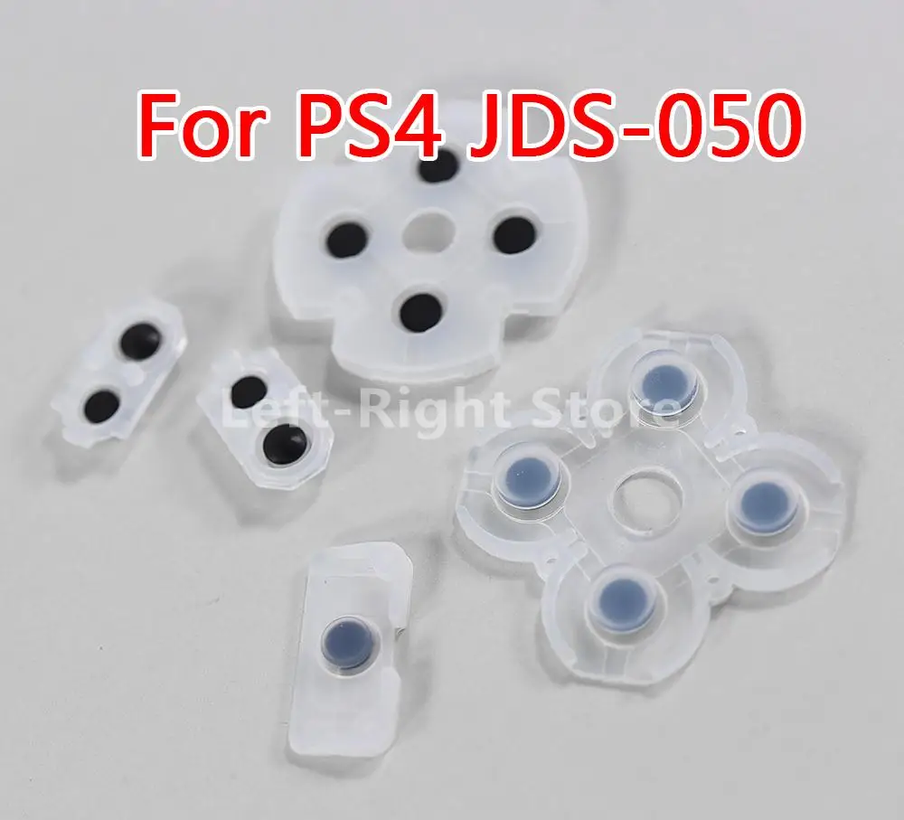 50sets Silicone Conductive Pad Kit Replacement For Sony PS4 PlayStation 4 JDS JDM 050 055 5.0 Controller