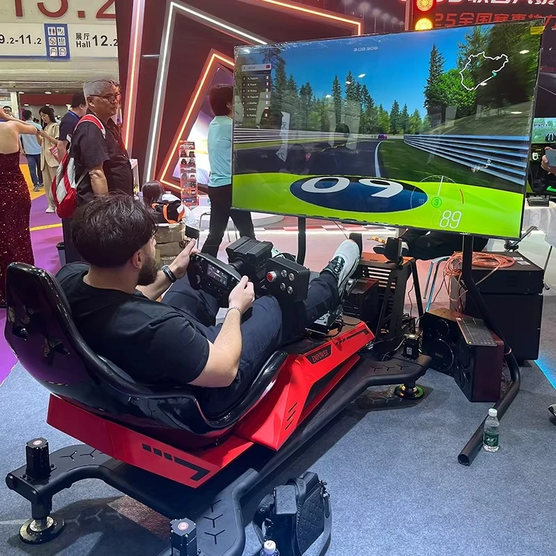 Renixsim High Performance Force Dynamic Feaback Racing Simulators Immersive Gaming Environment Racing Simulator Cockpit