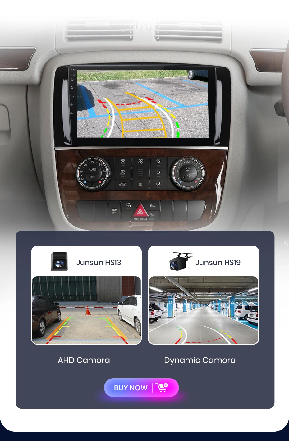 Junsun Carplay Android Auto Autoradio für Mercedes Benz R251 R300 R280 R320 2012-2015 GPS intelligente Systeme Multimedia – Detail 19