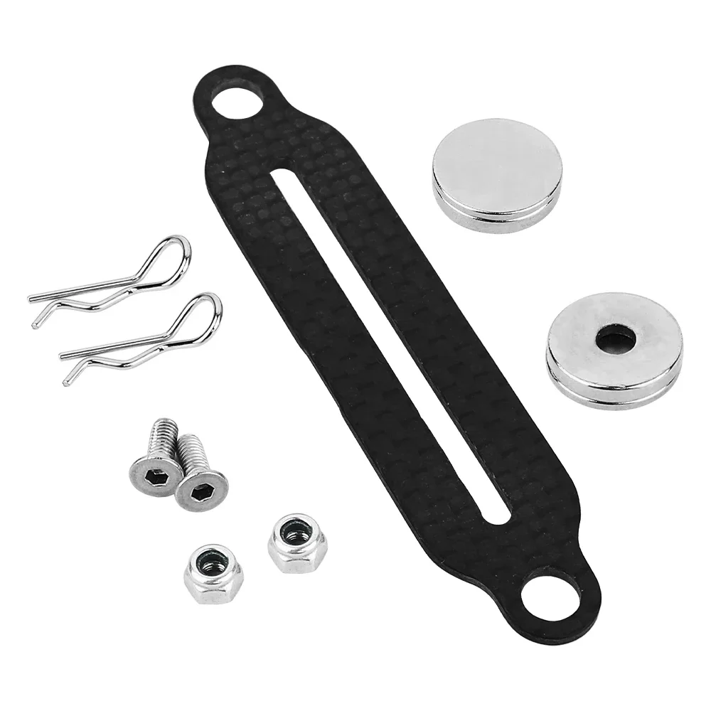 RC Car Front Body Post Magnetic Stand Invisible Shell Column for 1:10 RC Crawler Car Axial SCX10II 90046 Upgrade Parts