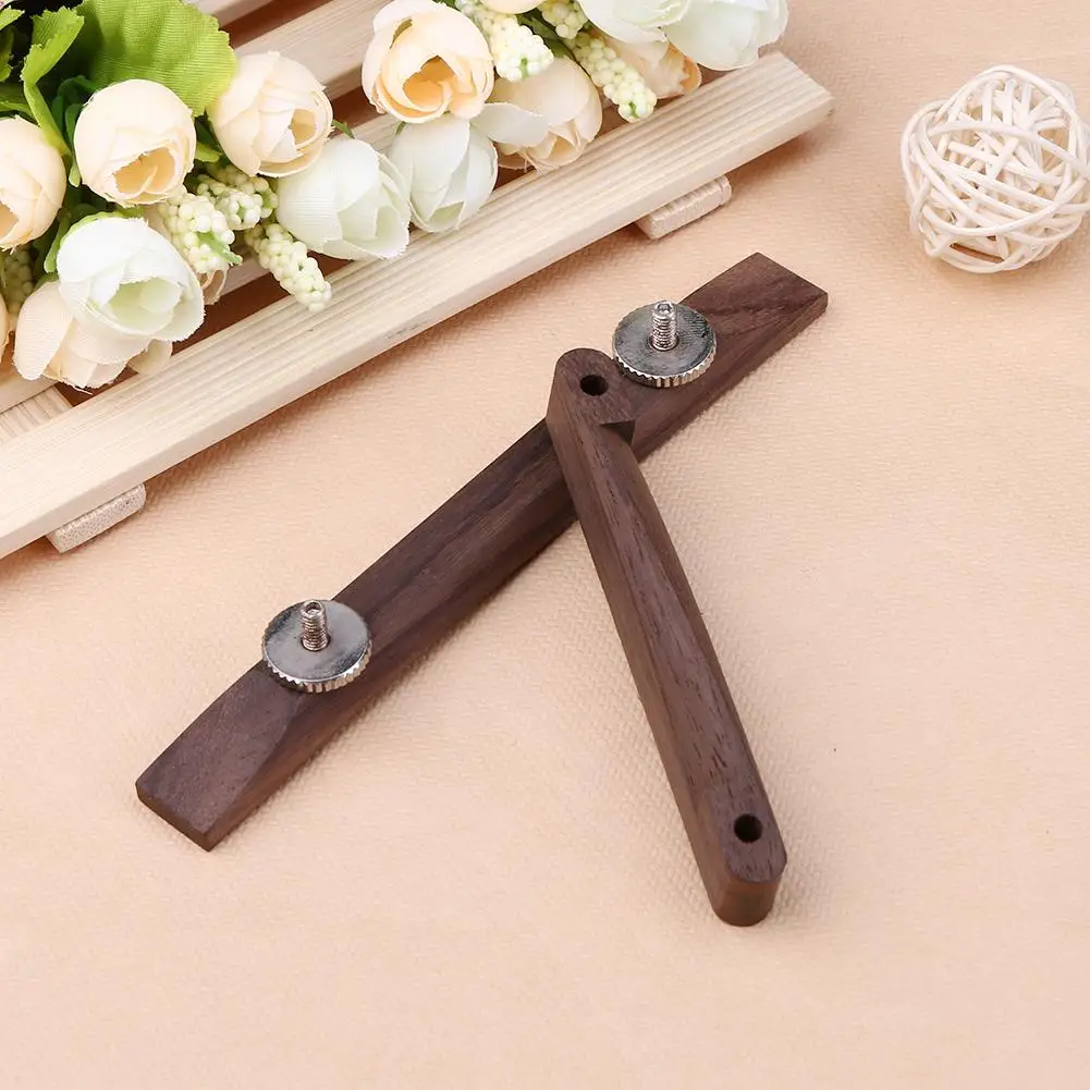 Guitarra de Jazz Archtop de 6 cuerdas, puente flotante ajustable de palisandro para instrumentos musicales de cuerda, piezas de guitarra