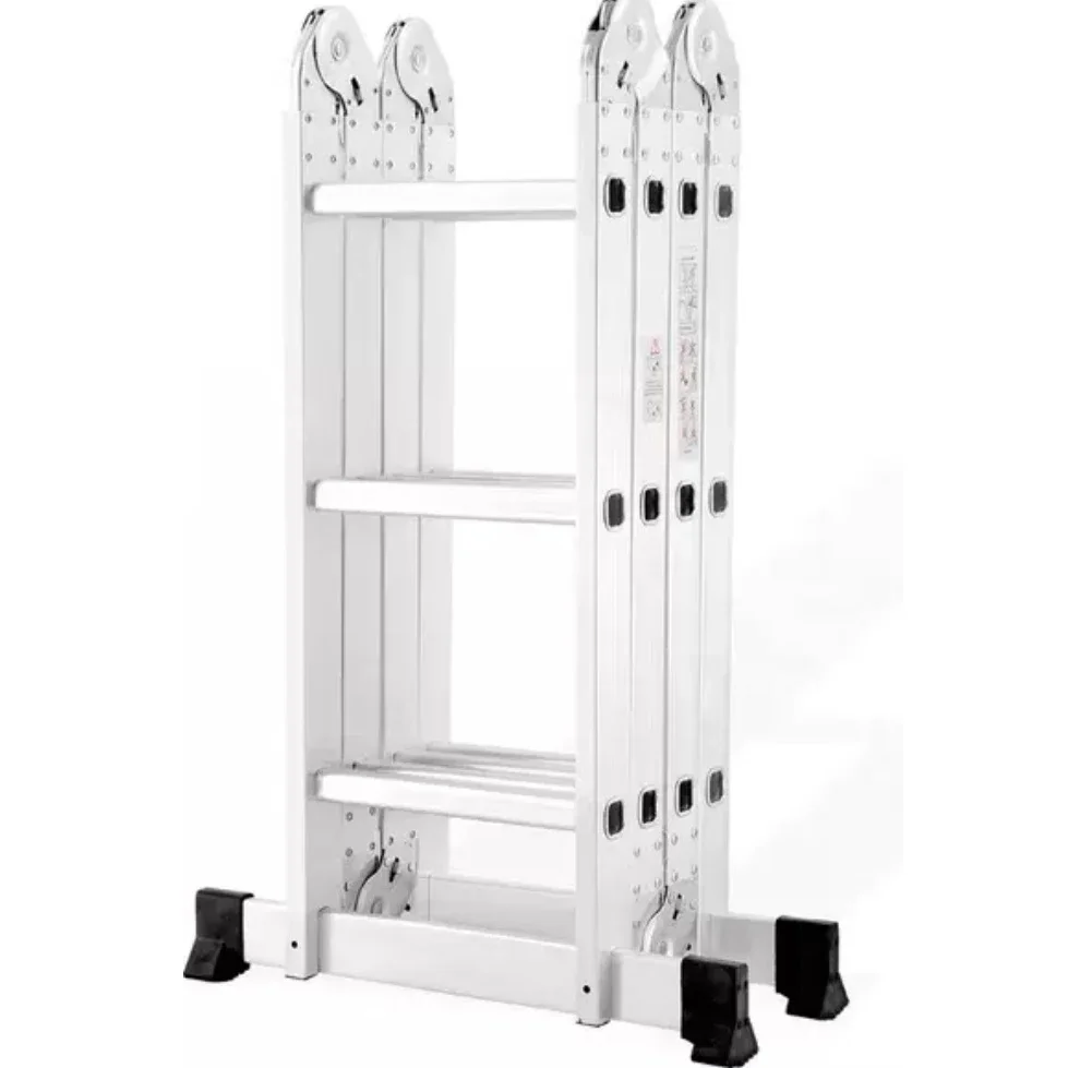 Aluminum alloy 12 layer industrial ladder modern design multi-purpose scaffolding light home workshop