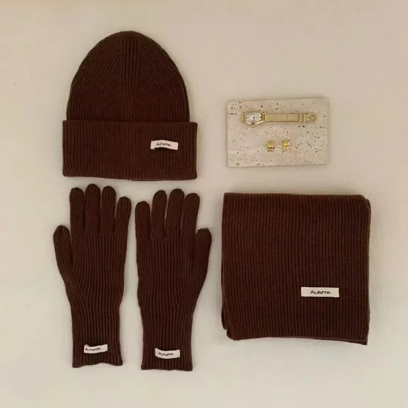 conjunto-de-gorro-e-luvas-feminino-de-trico-quente-solido-2026-3-pecas-gorro-luvas-e-cachecol-verde-azul-e-vermelho-novidade