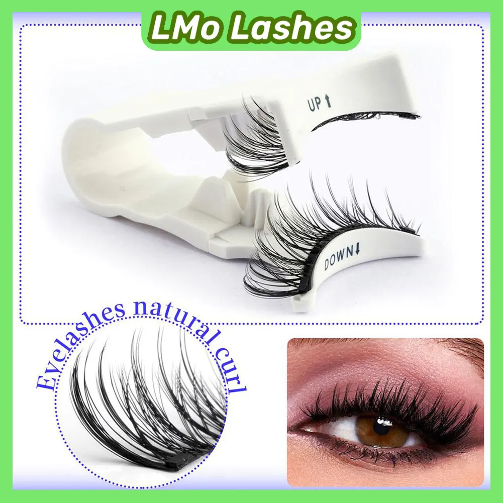 مجموعة الرموش المغناطيسية قابلة لإعادة الاستخدام وسهلة الاستخدام أدوات تمديد الرموش الطبيعية بكرة الشعر الرموش الصناعية تتوفر أنماط متعددة