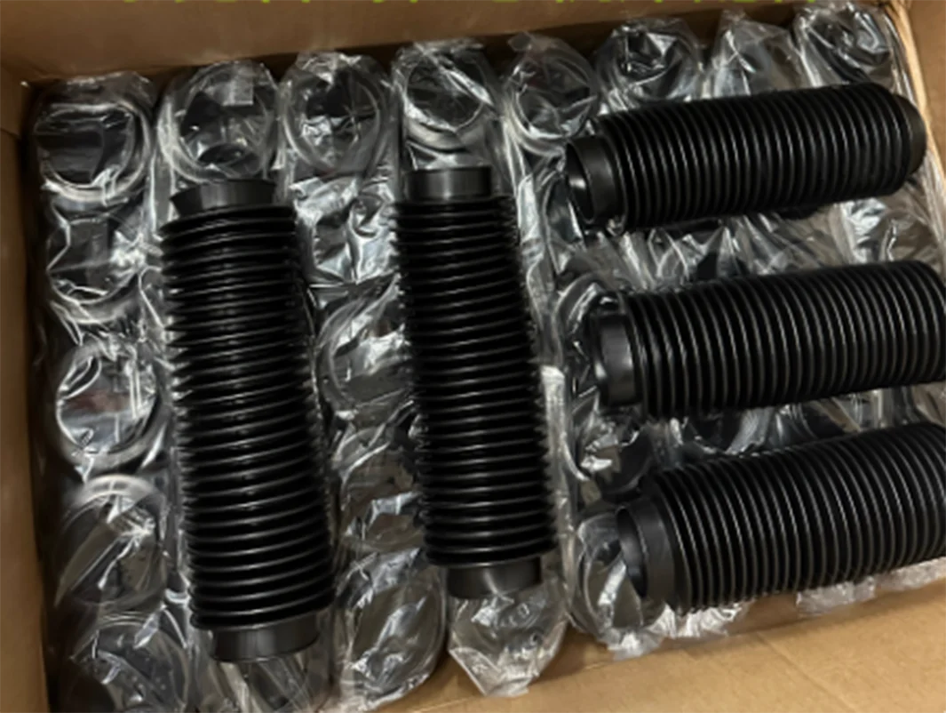 1PC Rubber Corrugated Sleeve Flexible Moulded Bellows Rubber Nitrile Oil Resistant Dust Cover Tubes and Hose Inner diameter 50mm