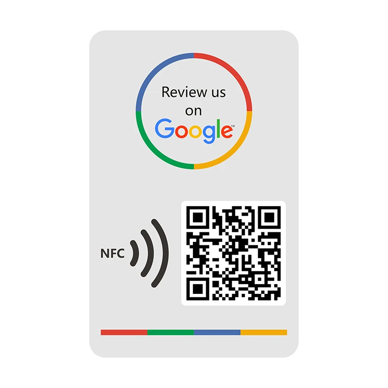 Custom QR Code Sign NFC Tap Follow US on Instagram Plaque Acrylic Social Media Sign Google Review Facebook Card Business Decors