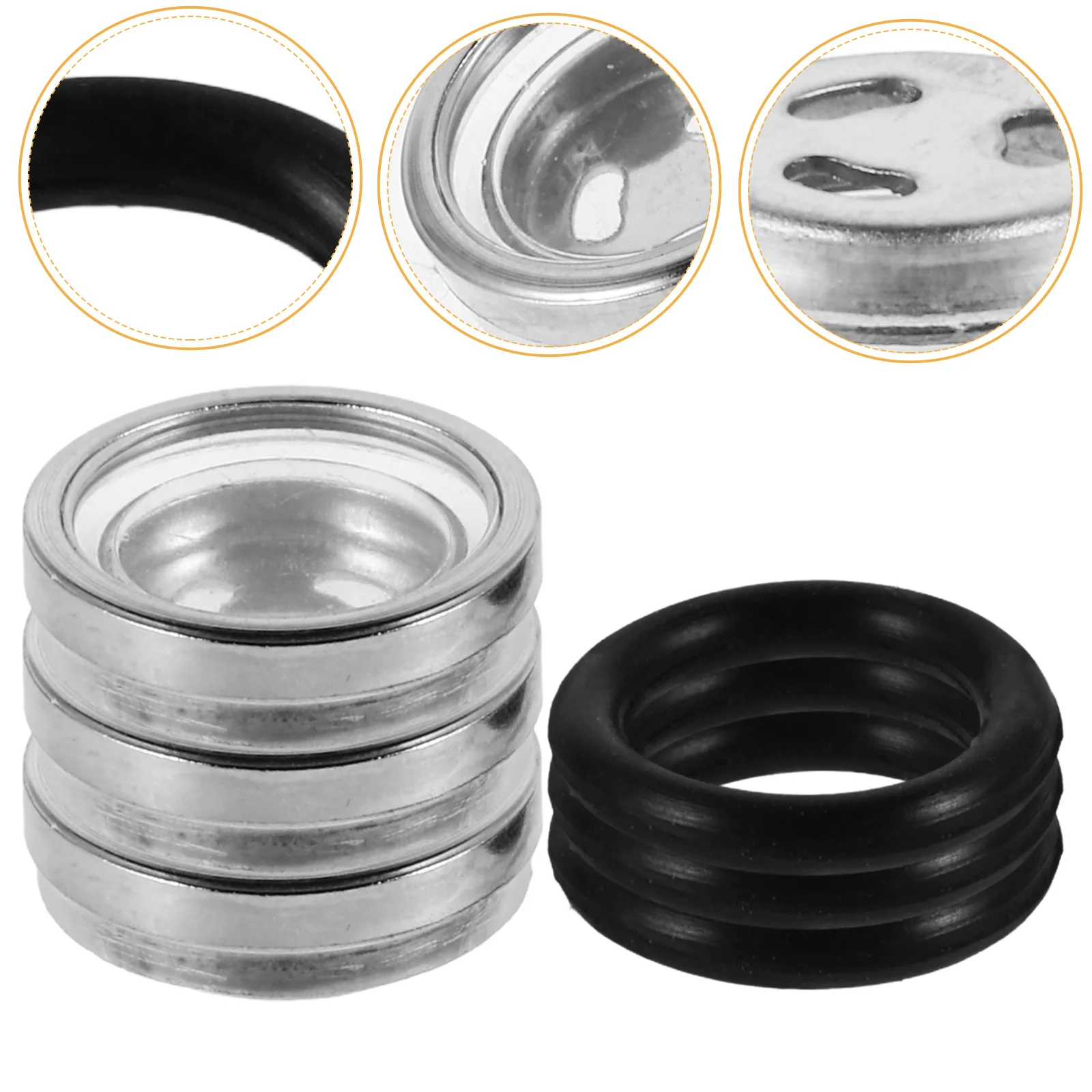 

5Pcs Brake Master Cylinder Lens Durable Replacement Motorcycle Cylinder O Ring Seal Motorcycle