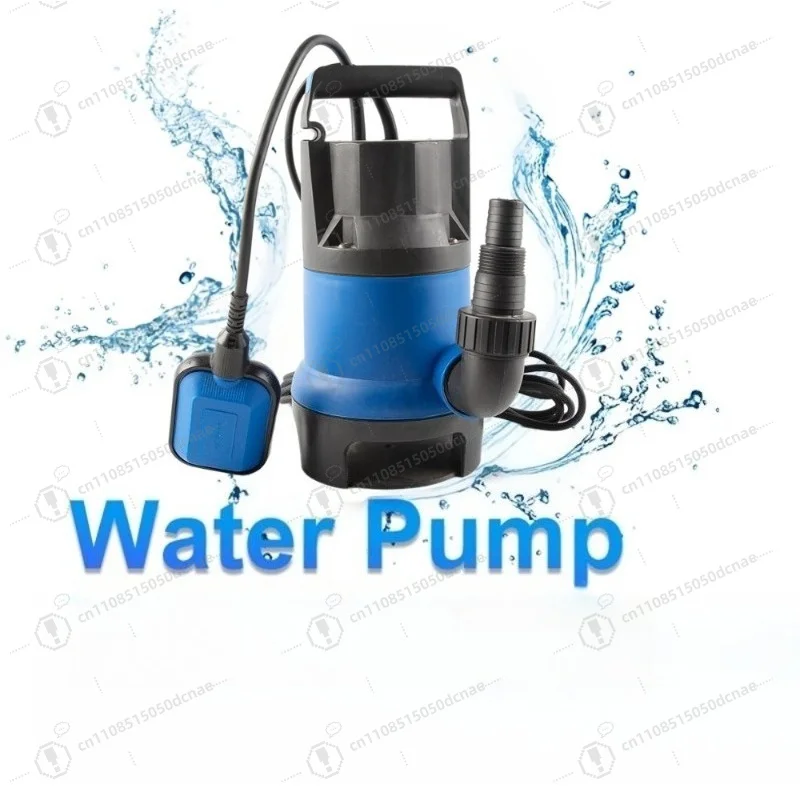 Plastic submersible pump corrosion resistance automatic small viewing pool drainage marine seawater chemical sewage pump