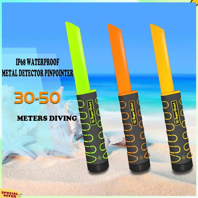 TURE ręczny podwodny wykrywacz metali Pin-Pointer Gold Seeker Rod IP68 wodoodporne nurkowanie Scuba dla narzędzia do wyszukiwania monet