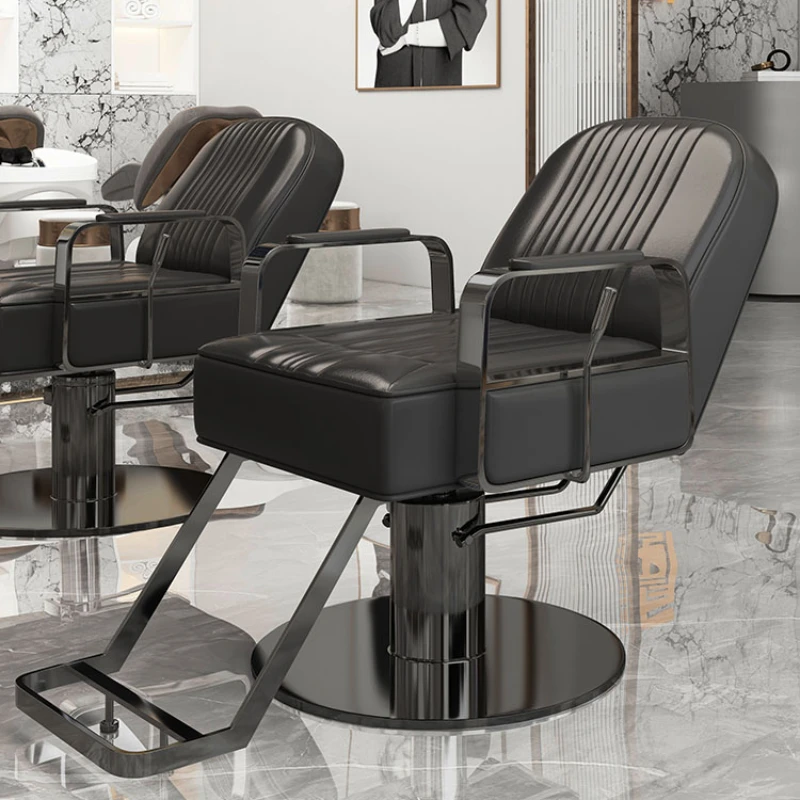 Rotating Chairs Aesthetic Barber Hair Salon Hairdressing Offer Chair Wheels Barbershop Chaise Coiffure Barbars Beauty Silla