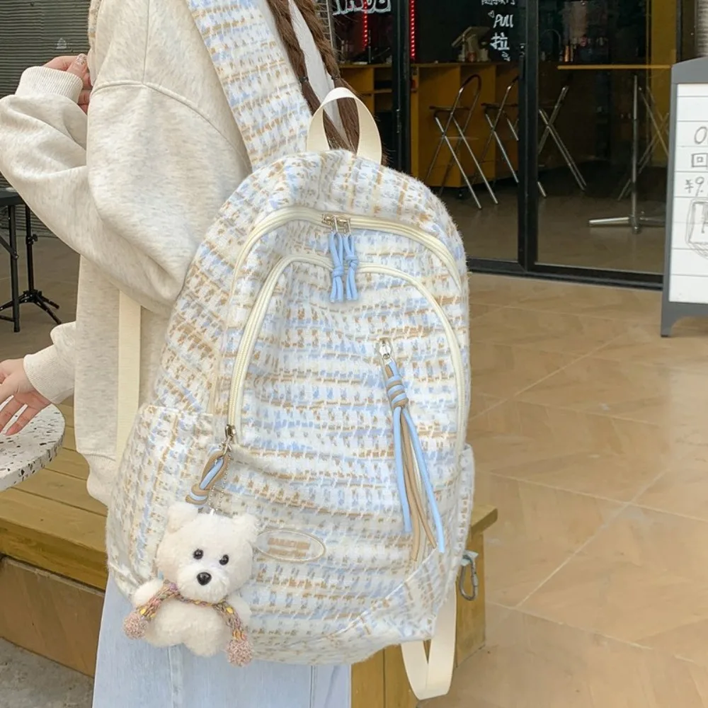 

Ins Casual Schoolbag Female Junior Students Large Capacity Versatile High School Students Computer Backpack Multi-function