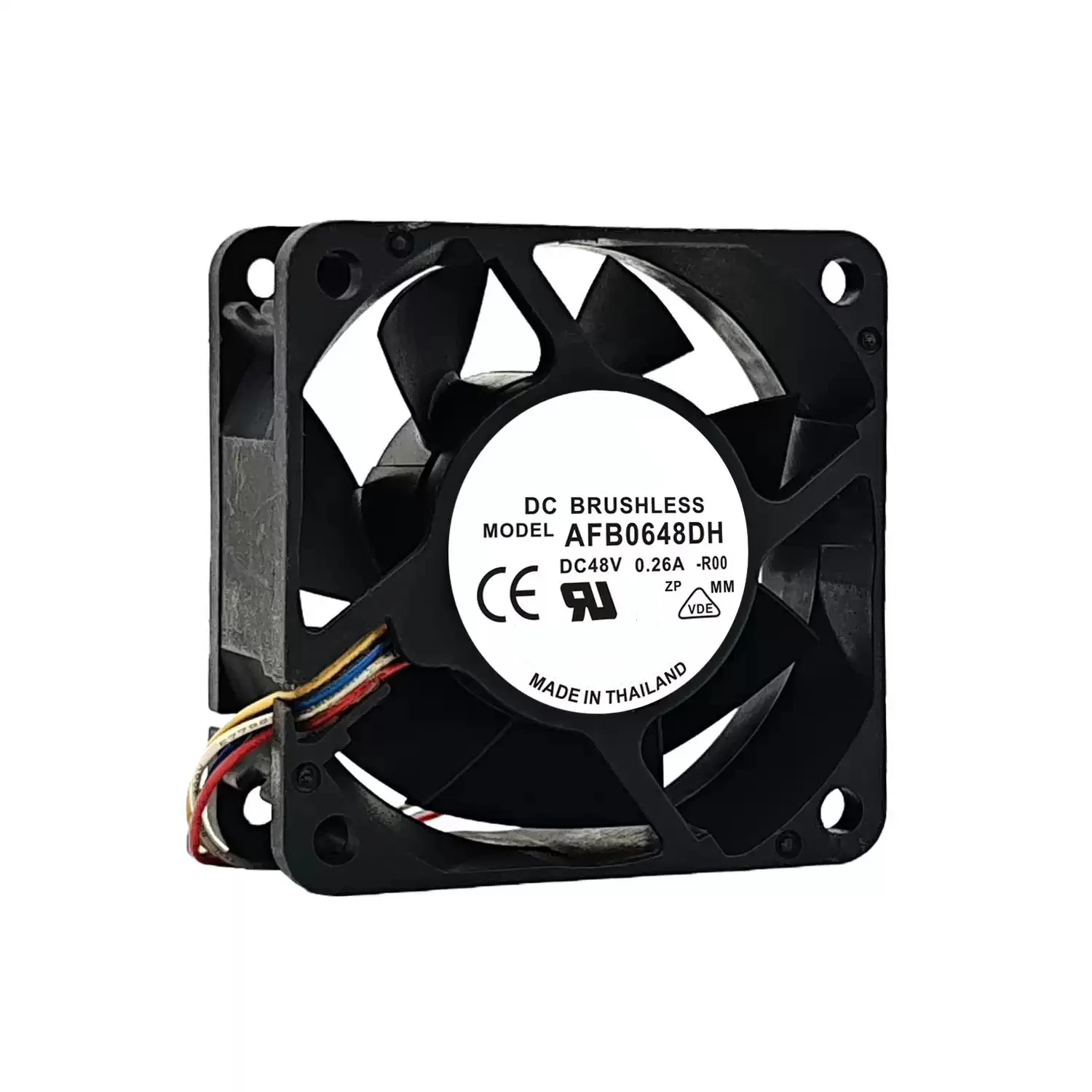 

Вентилятор охлаждения AFB0648EH DC 48V 0.21A 6см 6025 60*60*25мм 4-проводной