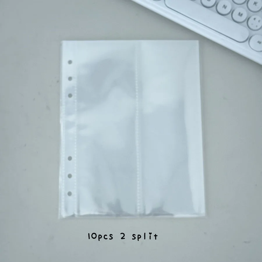 SKYSONIC A5 Loseblatt-Aufbewahrung, transparente Kartenalbumseiten, Reißverschlusstaschen zum Organisieren von Dokumenten und Fotos – Detail 38