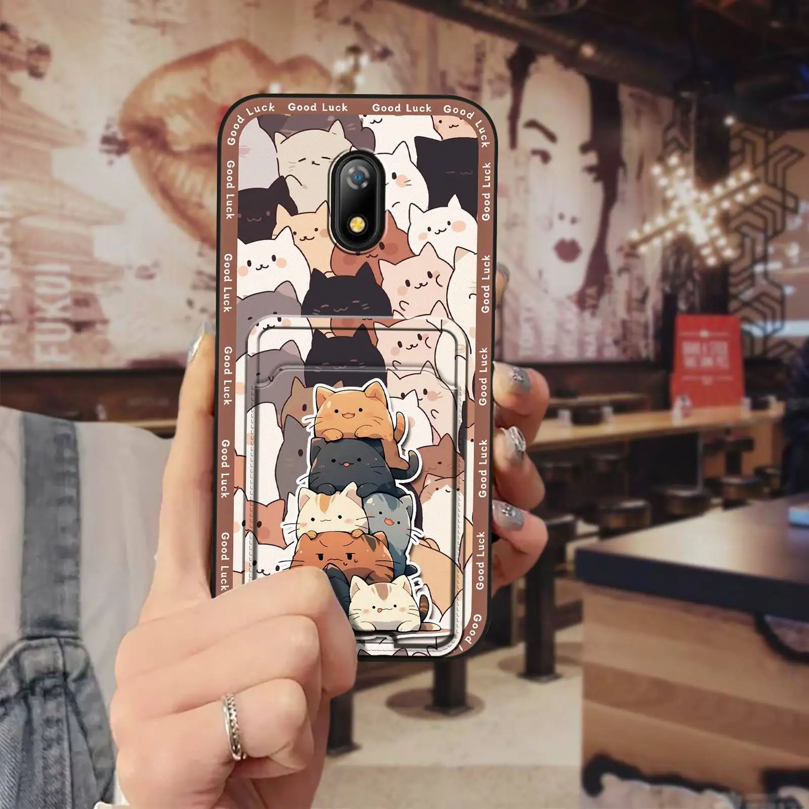 Пылезащитный милый чехол для Itel A16/A16 Plus противоударный чехол сумка для карт мягкий чехол для карт грязеотталкивающий чехол из ТПУ