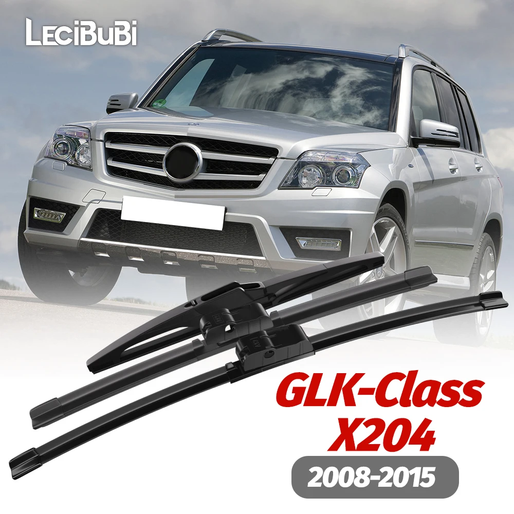 

1set Front & Rear Windshield Wiper Blades Windscreen Wipers For Mercedes Benz GLK Class X204 2008-2015 2009 2010 Accessories