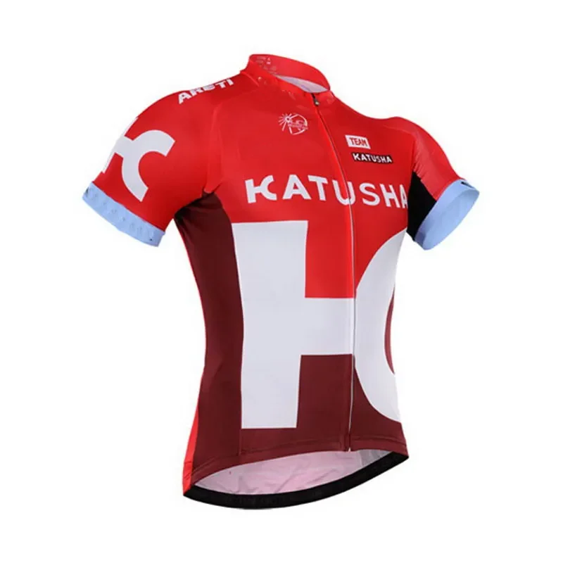 2016 KATUSHA  Team 2 Colors Men's Only Cycling Jersey Short Sleeve Bicycle Clothing Quick-Dry Riding Bike Ropa Ciclismo