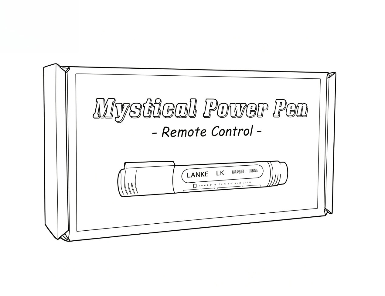 Mystical Power Pen - Remote Control Magic Tricks Mental Power Pen Magician Close Up Illusions Gimmick Funny Mentalism Magia Prop
