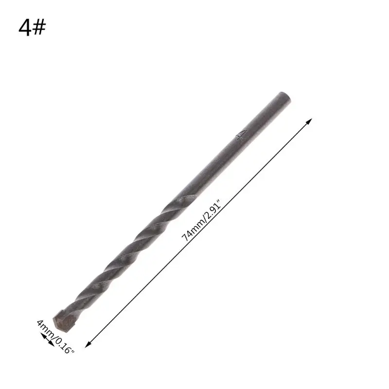 Mũi khoan cacbua vonfram Mũi khoan bê tông nghiêng 4/5/6/8/10 mm Công suất Thả tàu