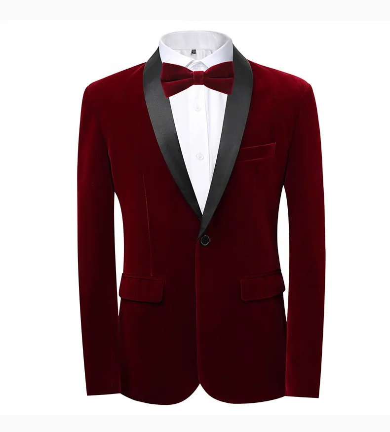 Black Blazer Homme 2024 Men Vinatge Velvet Wedding Party Stage Clothes for Singers Men Blazer Masculino Slim Fit Suit Jacket 6XL