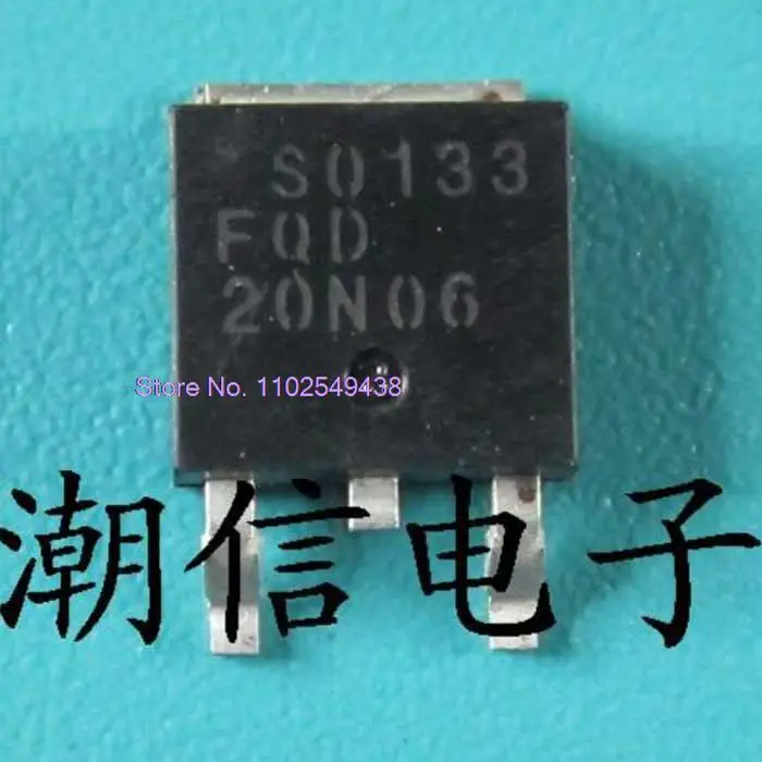 

10PCS/LOT FQD20N06 TO-252