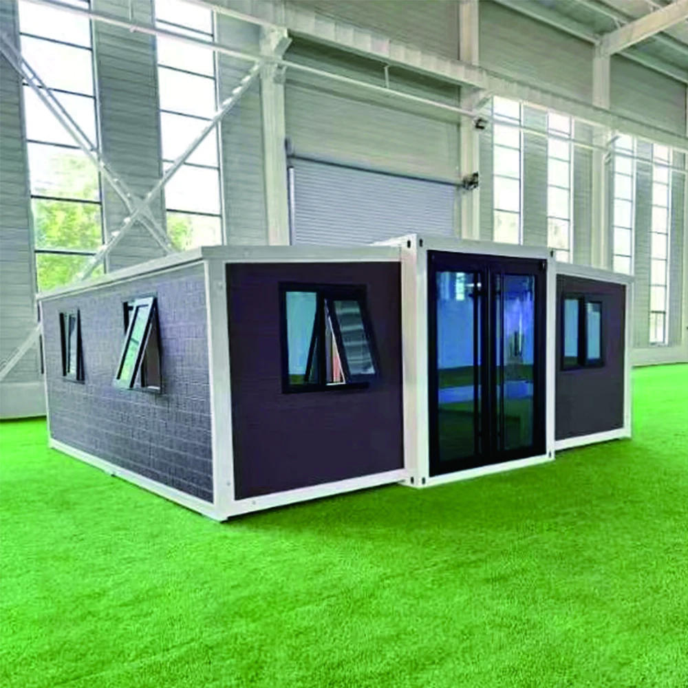 Maßgeschneidertes, farblich erweiterbares, modulares Haus, Fertighaus, 20 Fuß, zusammenklappbares, erweiterbares Containerhaus für den Verkaufsbau