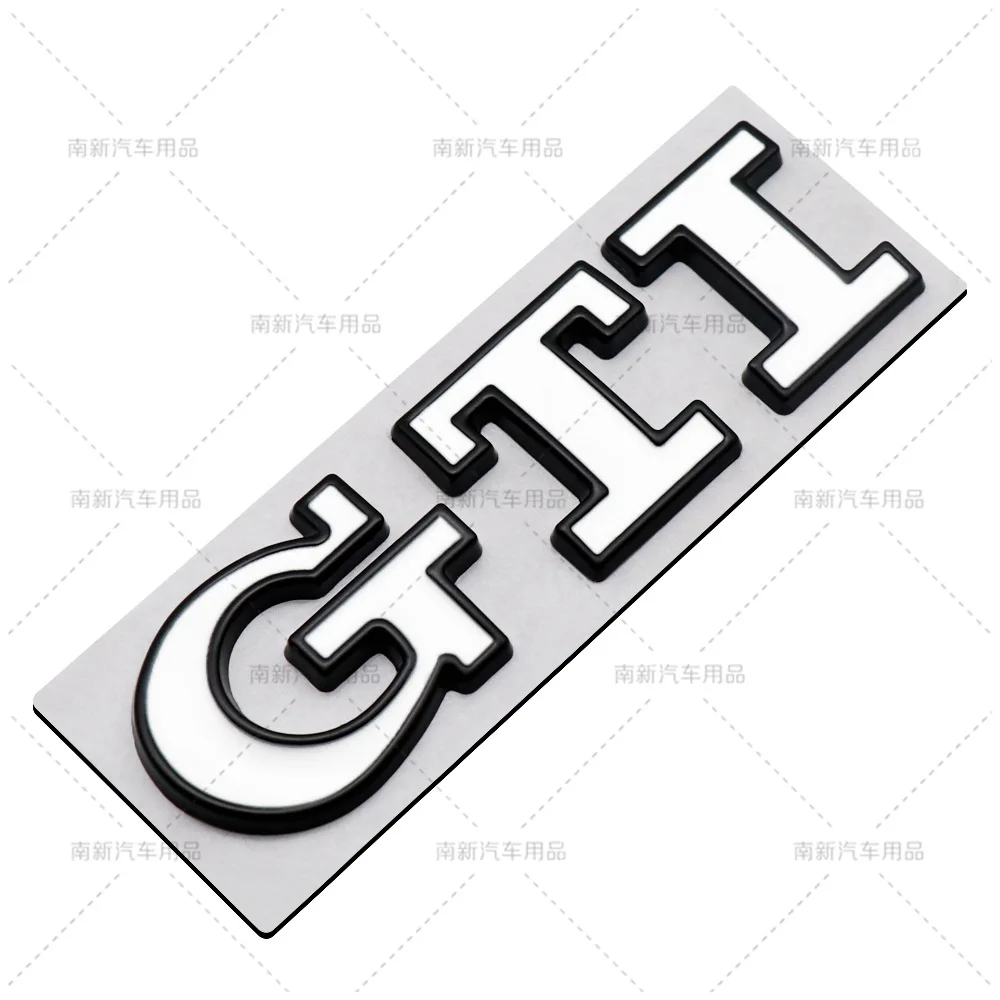 3D Metalen Kofferbak Badge Stickers Emblem voor VW golf GTI mk2 mk3 mk4 mk5 mk6 mk7 mk8 Polo Badge Accessoires