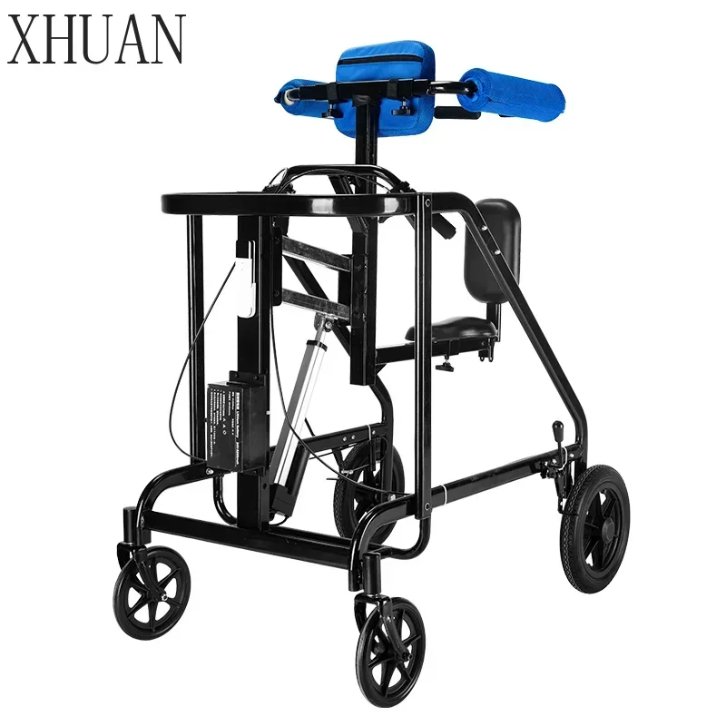 Adjustable Lower Limb Training Frame Power Rehabilitation Walker For Elderly Stroke Survivors Stand Aid & Rollator