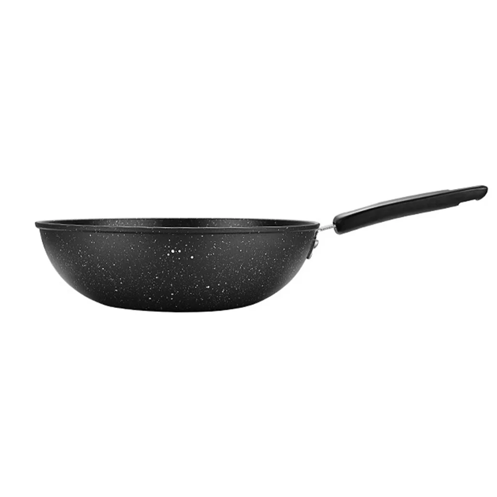 

Convenient Maifan Stone Frying Pan Iron Wok for Induction Stove Cooking Kitchen Supply Kitchen Small Wok Pan Cooking Pot