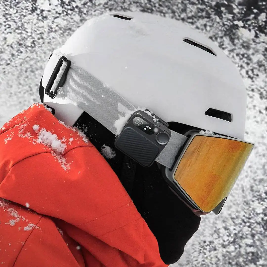 Citofono sportivo Xiaomi 5000Km distanza interfono 24 ore resistenza citofono chip di riduzione del rumore indipendente -30 °   C bassa temperatura