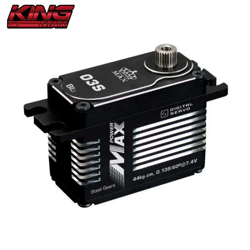 KINGMAX BLS03S 75g 40kg.cm@7.4V Waterproof Steel Gear Digital Standard Servo for 3D Airplane Fixed Wing