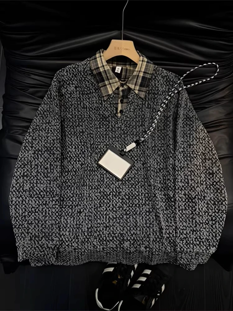 

Мужская трикотажная фланелевая толстовка с длинным рукавом, повседневная, для весны, осени и зимы, удобная, дышащая, из полиэстера