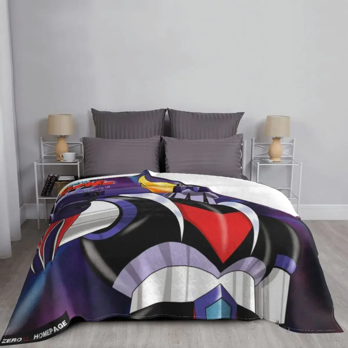 Goldorak Grendizer Blanket Bedspread Bed Plaid Blankets Towel Blanket Children'S Blanket