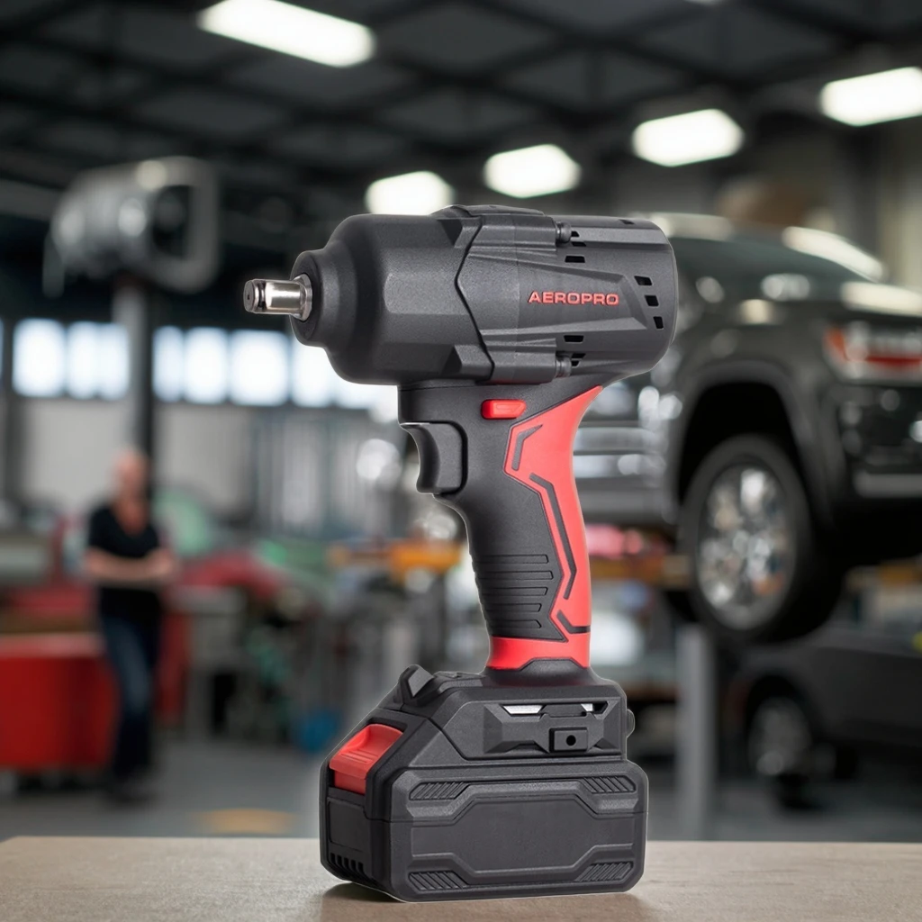 A706 High Quality Cordless Impact Wrenches Power Wrench High Torque Electric Impact Wrench with Battery for Auto Work