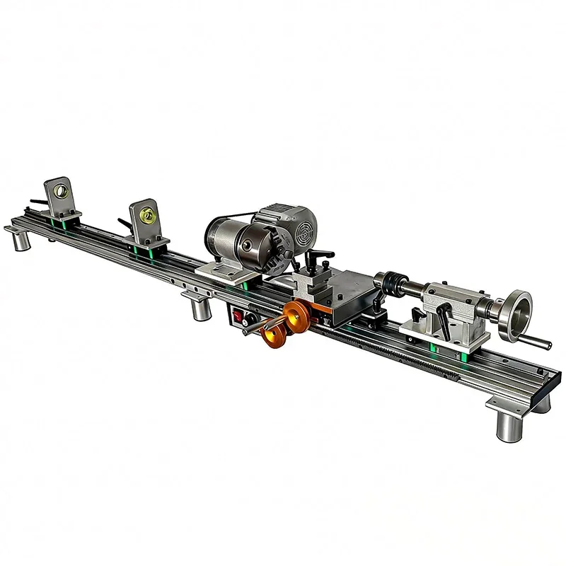 Pool Cue Repair Machine Single-Spindle, Single-Track Compact Lathe All-in-One Lathe for Replacing Pool Cue Tips and (Customized)
