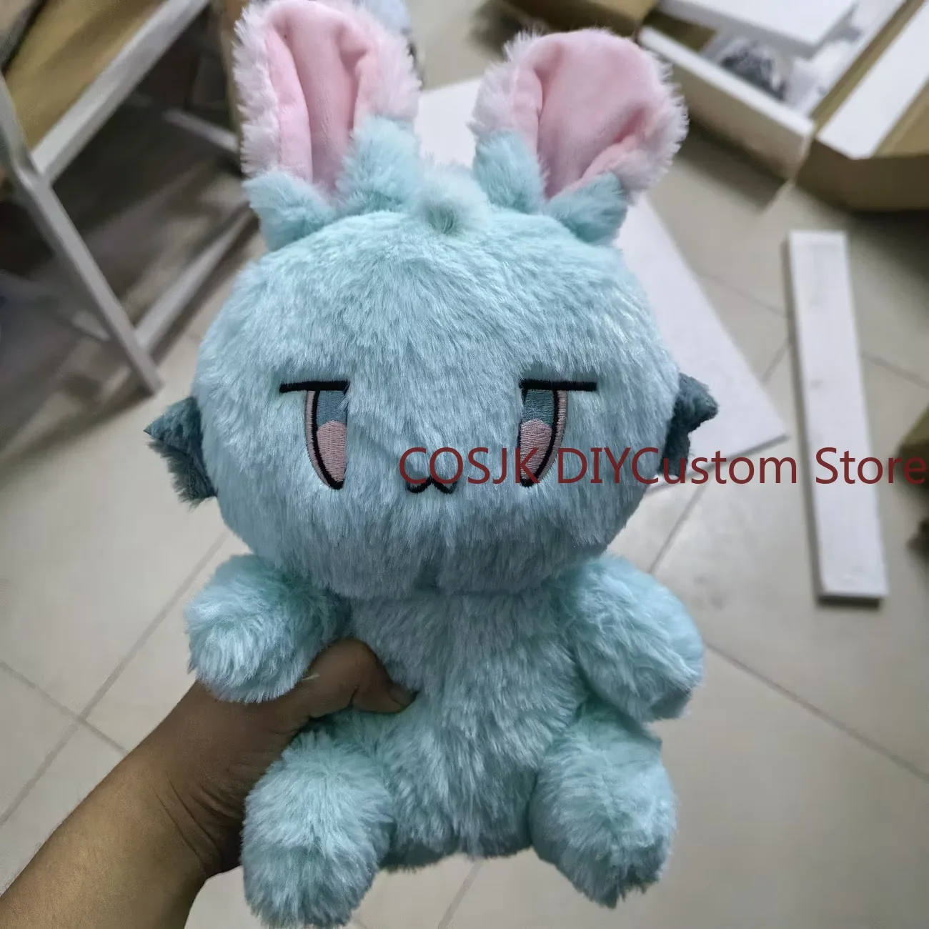 Game Arknights Yi Cartoon Dragon Bunny Cotton Doll Cosplay Toy Kawaii Figure Plushie Plush Stuffed Toys Mascot Birthday Gift - view 3