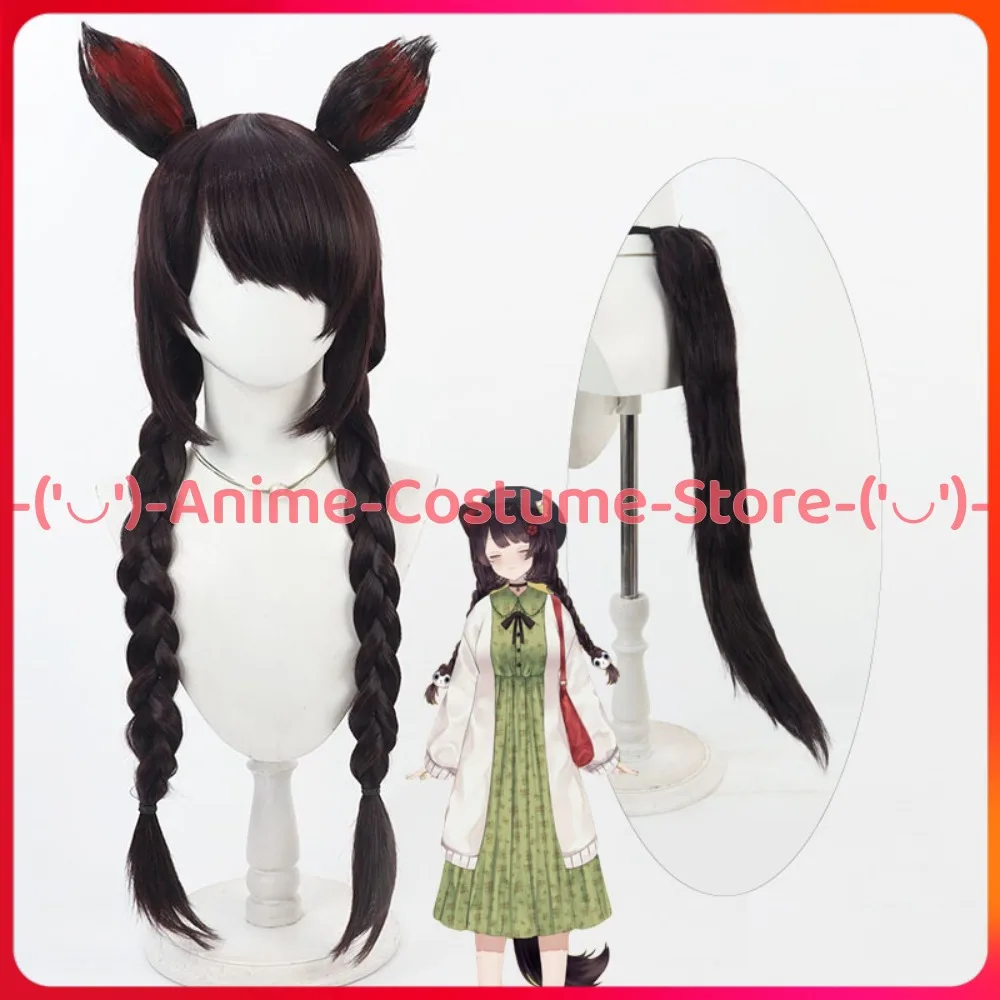 

NIJISANJI VTuber Inui Toko Cosplay Wig 3D Idol Outfit Style Braids Anime Game Character Halloween Carnival Party Costume Wigs