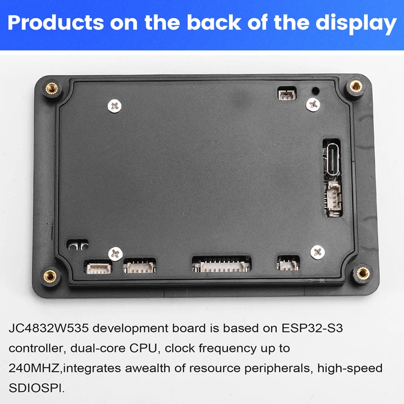 ESP32 S3 3.5 นิ้ว LCD Development Board 480X320 จอแสดงผลหน้าจอสัมผัสแบบ Capacitive แท็บเล็ต/MP3 วิดีโอ/นาฬิกา LVGL สําหรับ Arduino