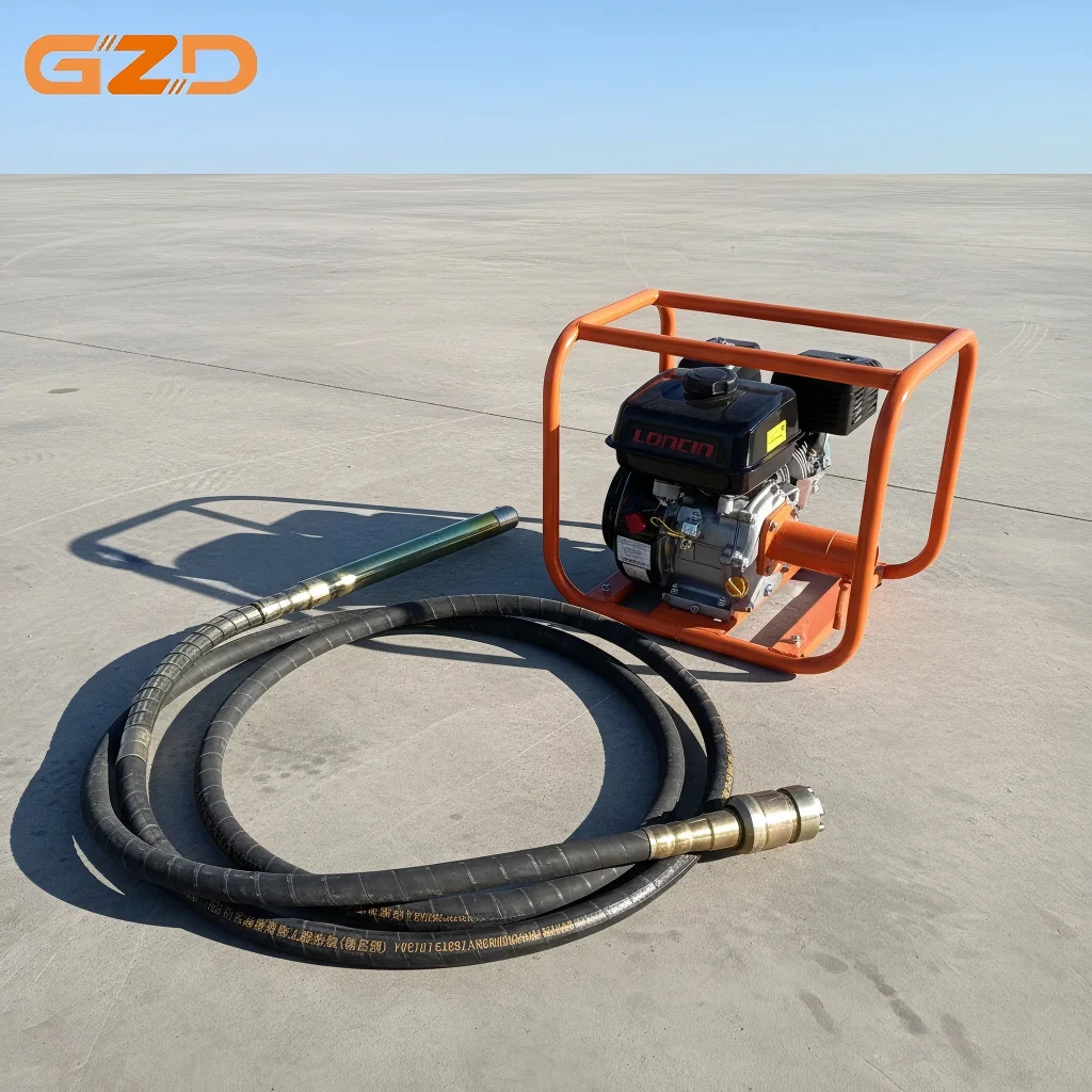 Road Floor Cement Vibration Tools 5.5hp Customize Concrete Vibrator Hose Poker Concrete Vibrating Machine