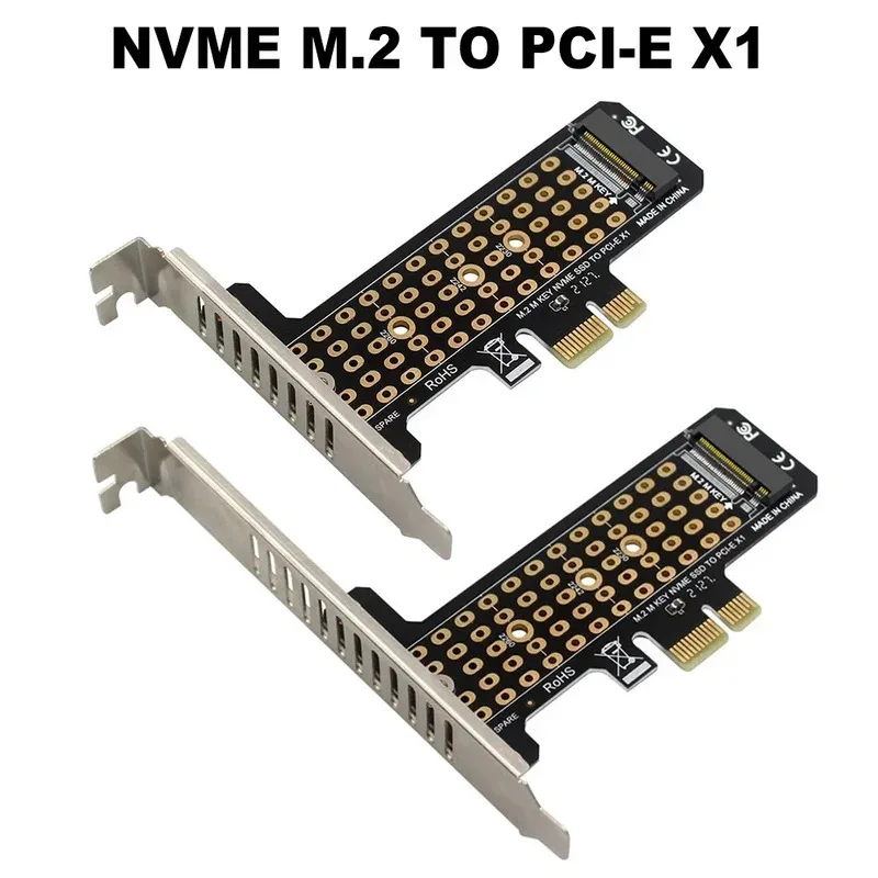 Карта адаптера M.2 NVME SSD — PCIe4.0, 32 Гбит/с, M-Key PCIe4.0 X1 X4 для настольных ПК PCI-E GEN4, полноскоростная для SSD 2230/2242/2260/2280