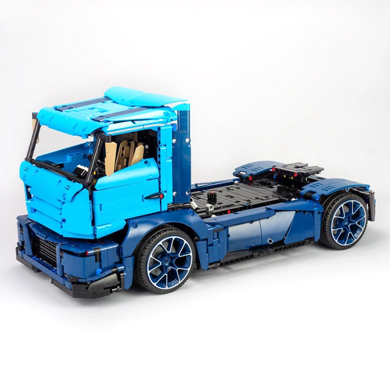 MOC 88792 Technical Blue Race Truck Car Kit 42083 Speed Vehicle Building Block Brick Puzzle Assembly Toy Christmas Gift For Kids