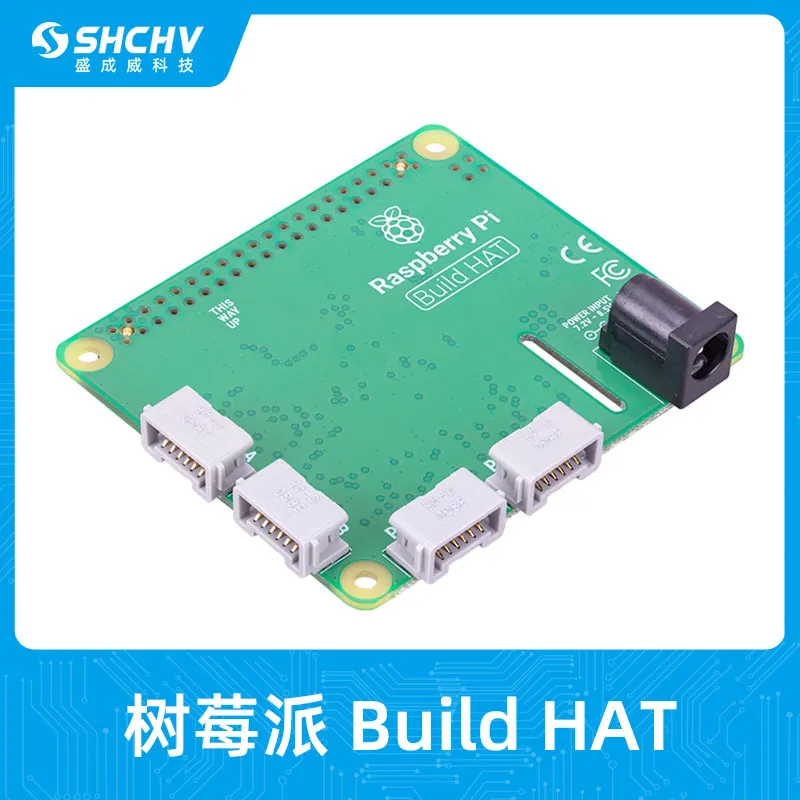Woli Raspberry Pi Build HAT expansion board supporting power supply suitable for Pi4B 3B ZeroW