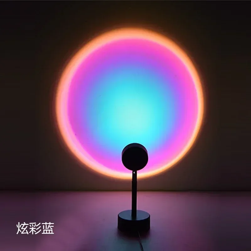 Netred Sunset Light Usb Charging Table Lamp Sun Does Not Fall Rainbow Projection Sunset Light Background Atmosphere Sunset Light