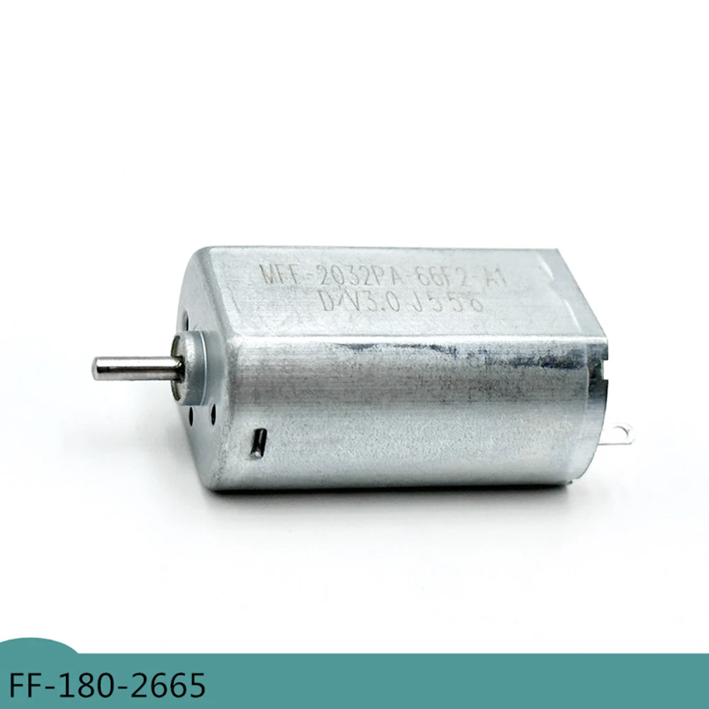 Mini DC 180 Motors High Speed Strong Magnetic Toy Car DIY DC Motors FF-180-2665/42 3V 3.7V 6V 7000-13500RPM Toy Electric Machine