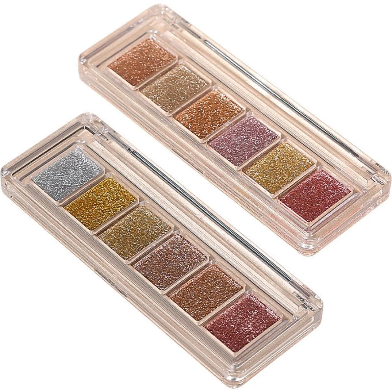 6 Colors Aurora Magic Mirror Powder Glitter Rose Gold Champange Chrome Powder Shell Pigment Nail Art Supplies Decoration