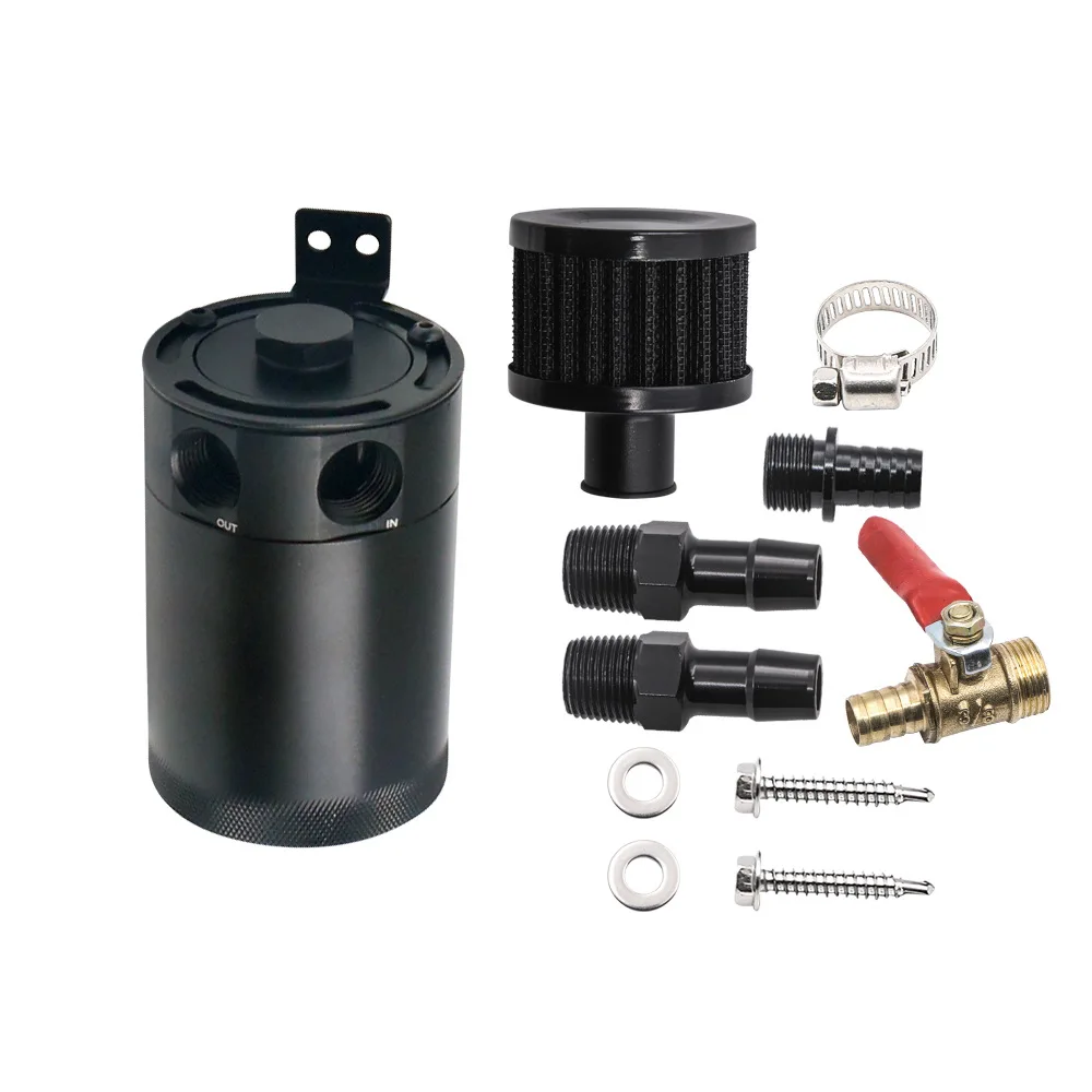 Oil pot Two-hole high double-channel exhaust gas circulation with air filter Multi-color oil breathable pot
