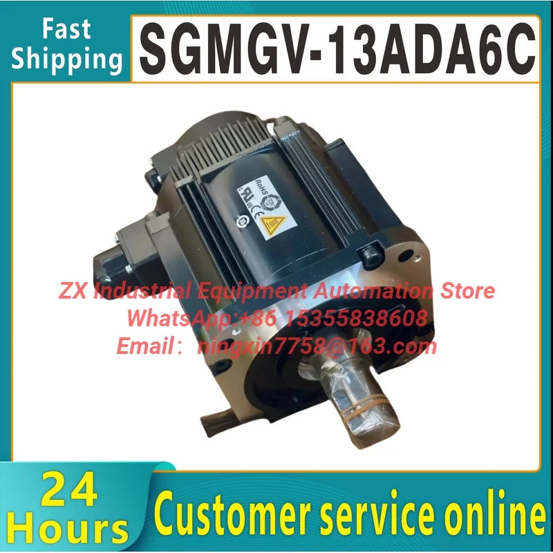 Original SGMGV-13ADA6C Yaskawa servo motor 1.3KW brake