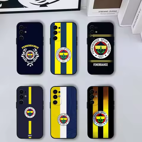 Cool Turkey Fenerbahce-s Pattern Phone Case For Samsung S25,S24,S21,S22,S23,S30,Ultra,S20,Plus,Fe,Lite,Note,10,9,5G Black Cover
